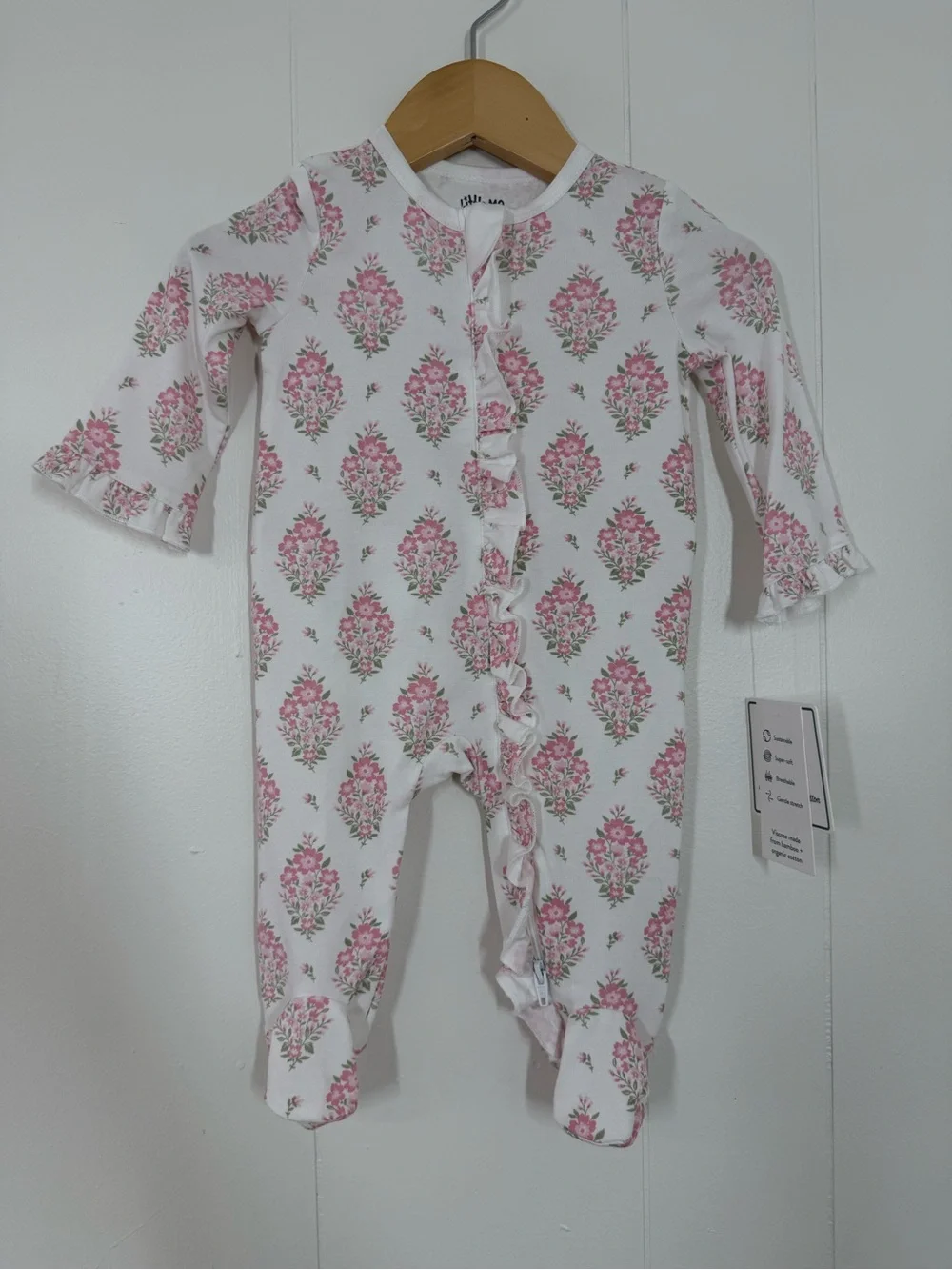 NEW Little Me Bamboo Footie